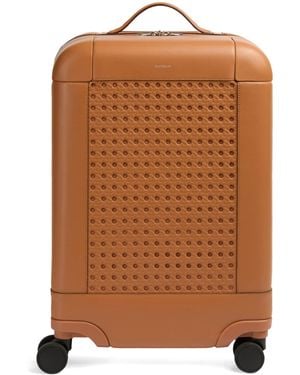 Aviteur Leather Carry-On Suitcase - Brown