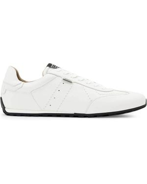 AllSaints Leather Liam Trainers - White