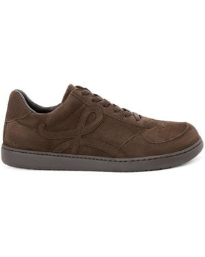 Loewe Suede Jambo Trainers - Brown