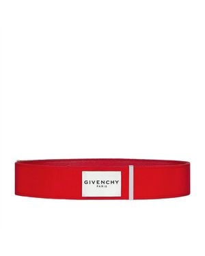 Givenchy Grosgrain Knotted Belt - Red