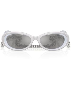 Tiffany & Co. Metal Tf4221 Sunglasses - Grey