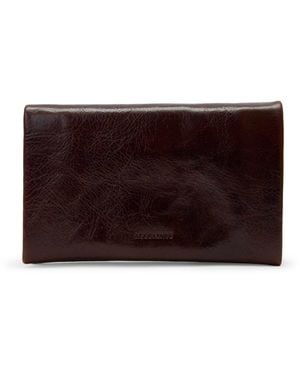 AllSaints Leather Harluna Wallet - Purple