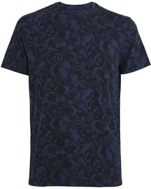 Derek Rose Micro Modal London T-Shirt - Blue