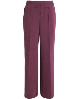 Varley Freesoft Wide-Leg Sweatpants - Purple