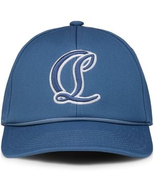 Christian Louboutin Mooncrest Baseball Cap - Blue
