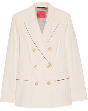 MAX&Co. Corduroy Blazer - Natural