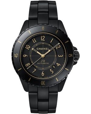 CHANEL Ceramic And Steel J12 Golden Calibre 12.1 Watch - Black