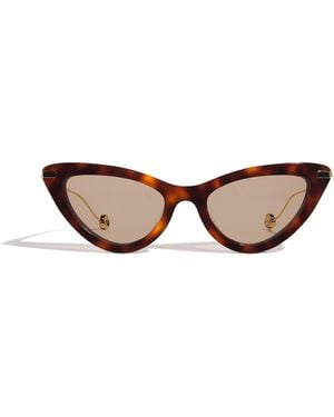 JOSEPH Cat Eye Laarous Sunglasses - Brown
