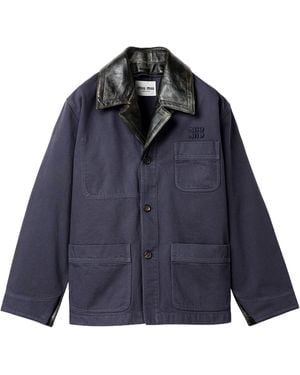 Navy Chore Jacket