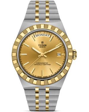 Tudor Royal Stainless Steel And Watch - Metallic