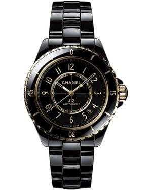 CHANEL Ceramic And J12 Watch - Black