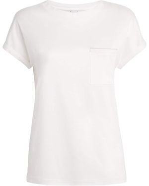 Eleventy Pocket-Detail Short-Sleeve T-Shirt - White