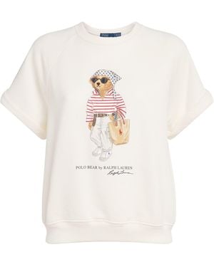 Polo Ralph Lauren Cotton-Blend French Terry T-Shirt - White
