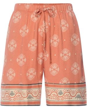 Hanro Printed Casuals Shorts - Orange
