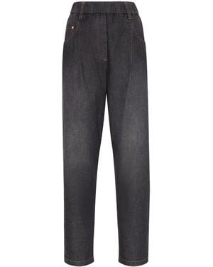 Brunello Cucinelli Denim Pants - Grey