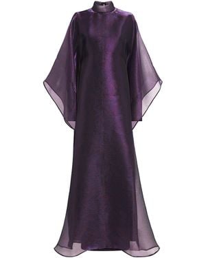‎Taller Marmo Organza Surratt Maxi Kaftan - Purple