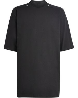 Rick Owens Cotton Jumbo T-Shirt - Black