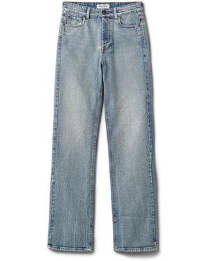 Miu Miu Straight Leg Jeans - Blue