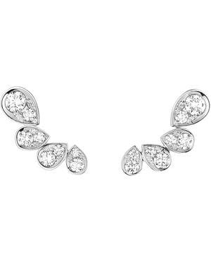 Chaumet And Diamond Joséphine Ronde D'Aigrettes Earrings - Metallic