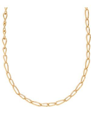 Astrid & Miyu Infinity Chain Necklace - Metallic