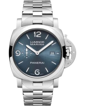 Panerai Stainless Steel Luminor Marina Watch - Grey