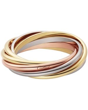 Cartier And Rose Trinity Ring - Brown