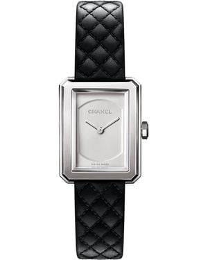 CHANEL Small Steel Boy·Friend Watch - White