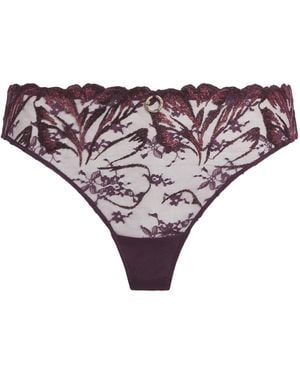 Chantelle Illusion Tanga - Purple