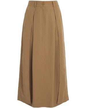 ME+EM Wrap Maxi Skirt - Natural