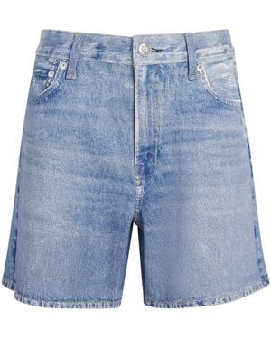 Rag & Bone Miramar Kaia Shorts - Blue