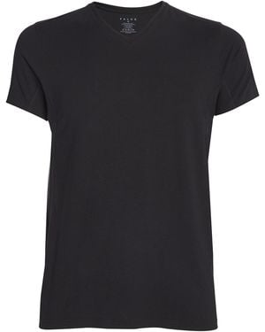 FALKE Cotton-Blend Daily Climate Control T-Shirt - Black