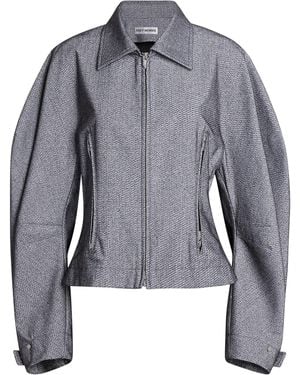 Issey Miyake Textured Reflection Jacket - Blue