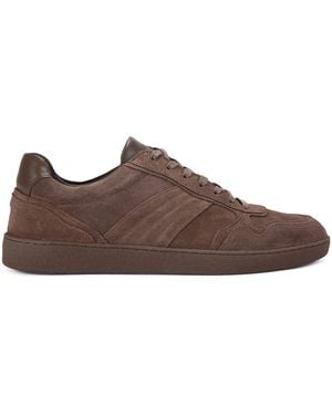 Kurt Geiger Suede Lloyd Drench Trainers - Brown