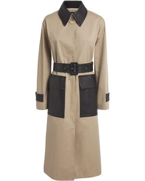 JOSEPH Cotton Zaman Trench Coat - Natural