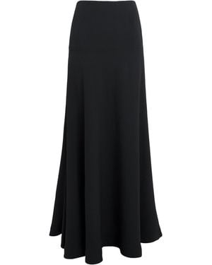 RETORI Cady Half-Circle Maxi Skirt - Black