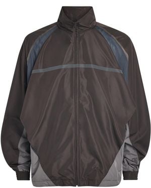 Maison Margiela Contrast Panel Track Jacket - Grey