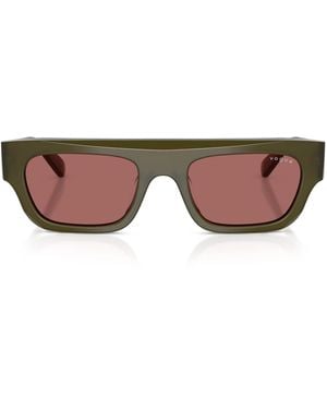 Vogue Rectangular Sunglasses - Green