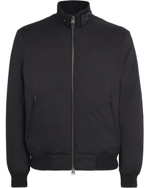 Canali Down Bomber Jacket - Black