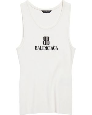 Balenciaga Sleeveless and tank tops for Women | Online Sale up to