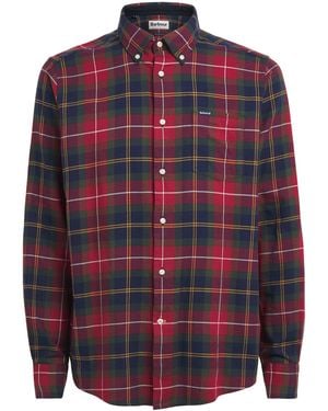 Barbour Cotton Tartan Fortrose Shirt - Red