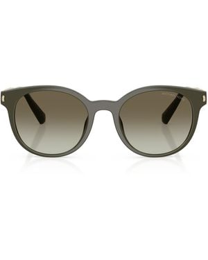 Michael Kors Pienza Round Sunglasses - Gray