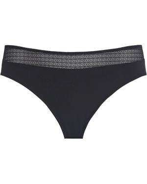 Wolford Geo Lace Bikini Briefs - Black