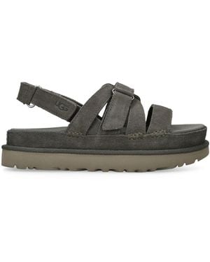 UGG Suede Goldenstar Gleam Sandals - Gray