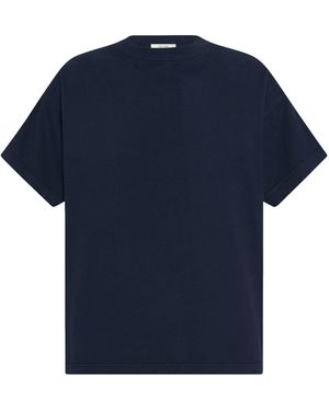 The Row Sato Cotton T-Shirt - Blue