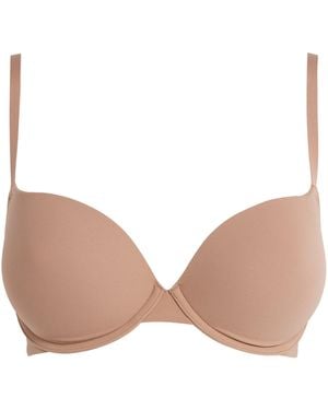 Skims Fits Everybody Push-Up Demi Bra - Natural