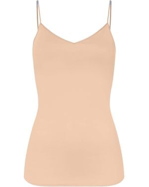 Hanro Cotton Padded Camisole - Natural