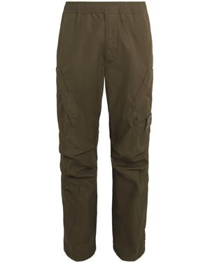 Stone Island Cotton-Canvas All-Weather Ghost Trousers - Green