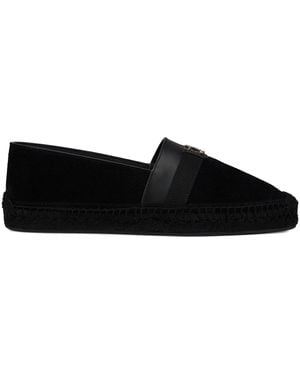Christian Louboutin Alfarica Suede Espadrilles - Black