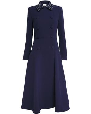 Safiyaa Double-Breasted Lucilla Jacket - Blue
