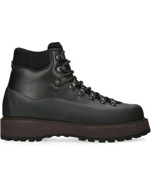 Diemme Leather Roccia Vet Boots - Black